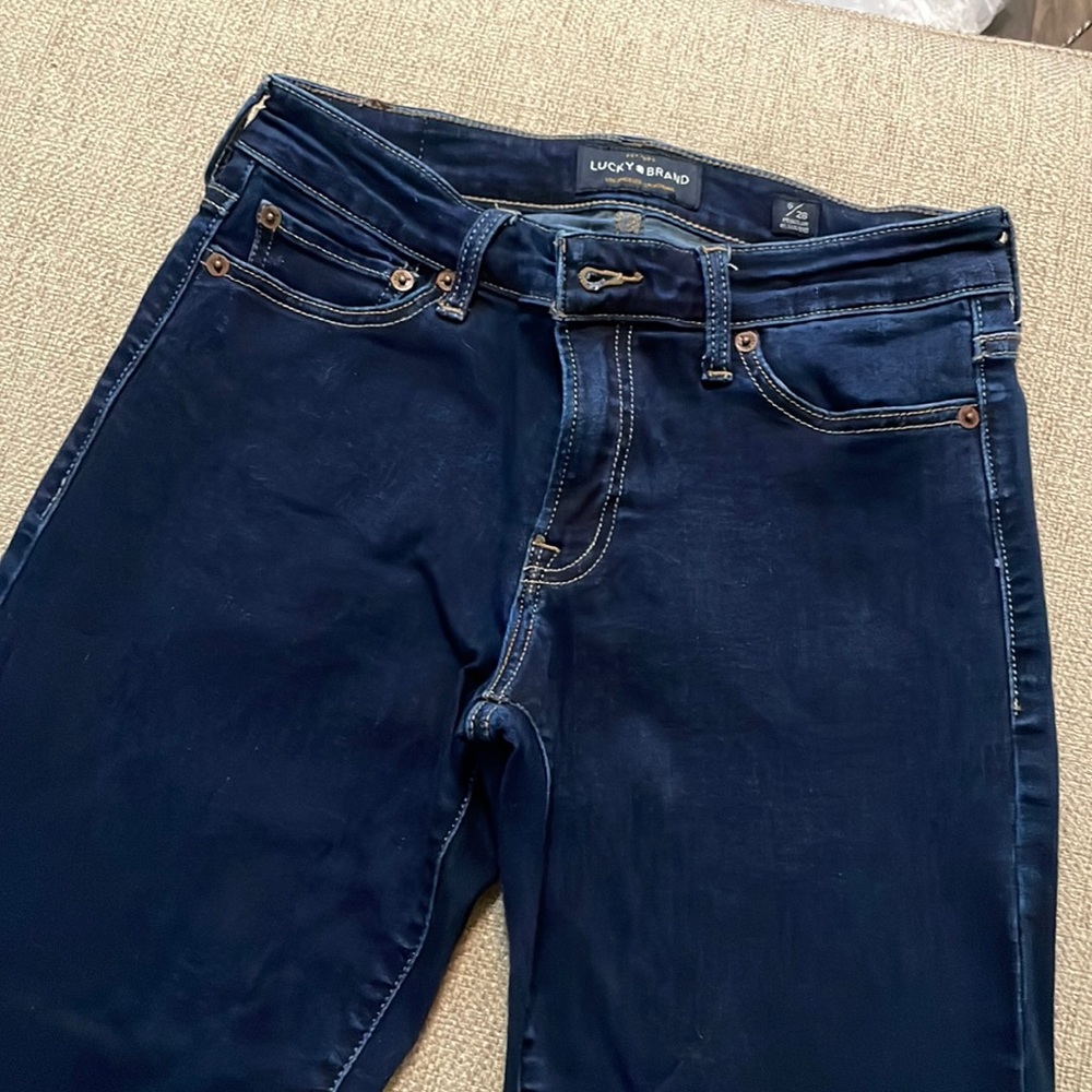 Lucky Brand Sweet Boot Cut Jeans Dark Blue Size 6/28 Regular